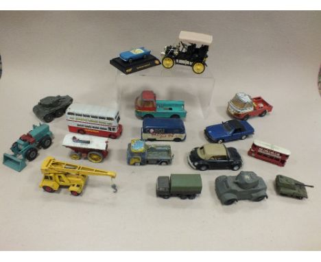 A group of 37 unboxed die-cast vehicles by various manufacturers such as Lesney, Corgi, Solido and others, models include pic