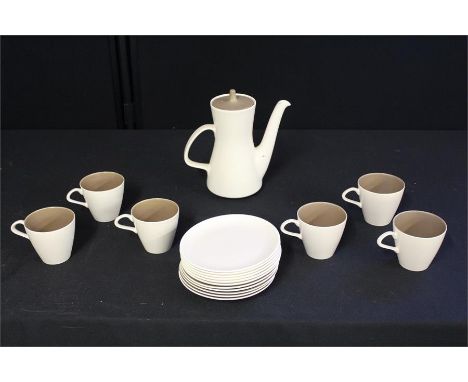 Poole Pottery coffee service, (Qty)