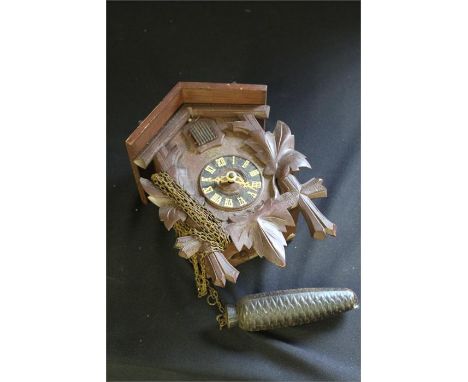 A Schatz of Germany twin weight cuckoo clock