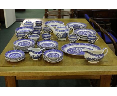 Washington Old Willow Tea & Dinner service (qty)