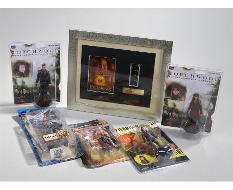 Lord of the Rings, an Original film cell limited edition The Two Towers series 7, 126:350 and a Faramir figure, together with