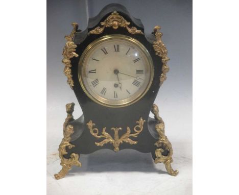 Payne &amp; Co, 163 New Bond Street, London, a gilt mounted bracket clock