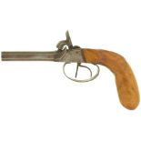 Vorderlader-Weinbergpistole, Doppellauf, Kal. 11mm