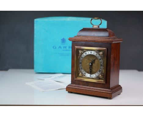 A vintage Elliott mantle clock from Garrard of London, complete with box 
