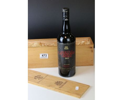 A boxed Fortnum And Masons Schroders Vintage Liqueur spirit 1963