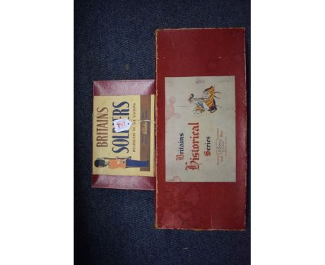 Britains:&nbsp;a vintage boxed 'The State Coach', No.1470; together with 16 further vintage figures, Heralds and Yeoman of th