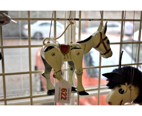Muffin The Mule:&nbsp;a vintage Moko&nbsp;'Muffin Junior' finger puppet, boxed. 