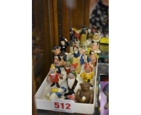 Vintage lead figures:&nbsp;a collection, comprising: Snow White &amp; The Seven Dwarfs; Mickey Mouse &amp; Donald Duck; Three