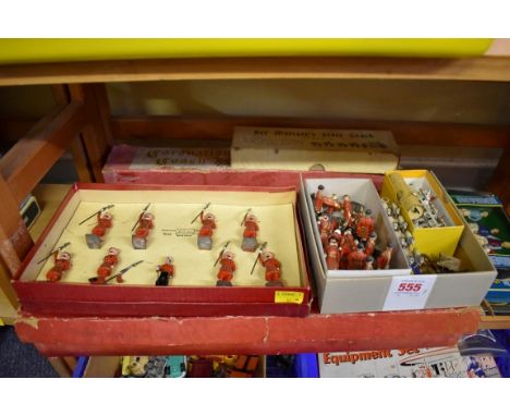 Britains:&nbsp;Royalty: a group of vintage Britains, to include a boxed Yeoman of the Guard No.1257, and nineteen further unb