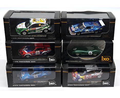 Ixo, 1:43 scale, a Racing Car group.&nbsp; Includes Aston Martin, Citroen C4 &amp; Alpine-Renault A310. &nbsp;Although unchec