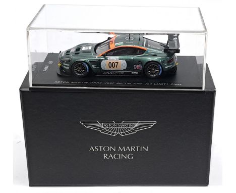 Spark, 1:43 scale, Aston Martin DBR9 #007 Racing Car, boxed. &nbsp;Although unchecked for completeness condition generally ap