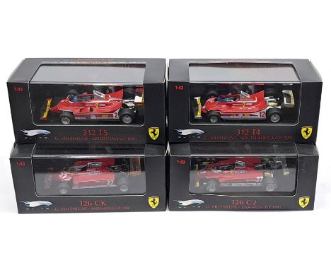 Mattel Hot Wheels Elite, 1:43 scale, a F1 Formula 1 Racing&nbsp;Car group. &nbsp;Although unchecked for completeness conditio