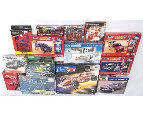 Revell, Bburago &amp; similar, a boxed Model Kits &amp; similar group. &nbsp;Includes &lsquo;70 Boss 429 Mustang 2 &lsquo;n 1