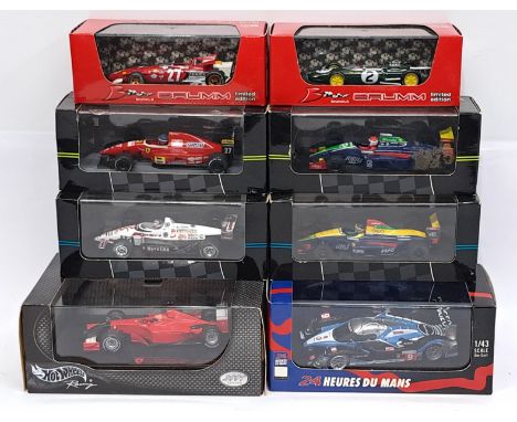 Onyx, Ixo, Brumm (Italy)&nbsp;&amp; similar, 1:43 scale, a Racing Car group.&nbsp; Includes Newman Haas Lola Nigel Mansell &a