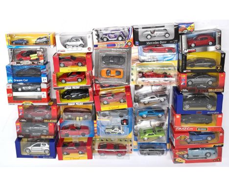 Mattel Hot Wheels, Siku, Motor Max &amp; similar, a boxed Car group. &nbsp;Although unchecked for completeness condition gene