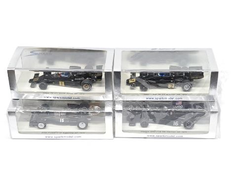 Spark (Minimax), 1:43 scale, a Racing Car group.&nbsp; Includes Lotus 76 No 1 South Africa GP 1974 &amp; BRM P160E No 15 Arge