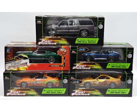 Racing Champions &amp; Joyride, The Fast and the Furious, 1:18 scale, a boxed Car group. &nbsp;Includes 2000 Chevy Suburban, 