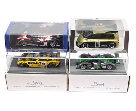 Spark (Minimax), 1:43 scale, a Racing Car &amp; similar group. &nbsp;Includes Peugeot 908 HDI&nbsp;&amp; Renault Espace F1. &