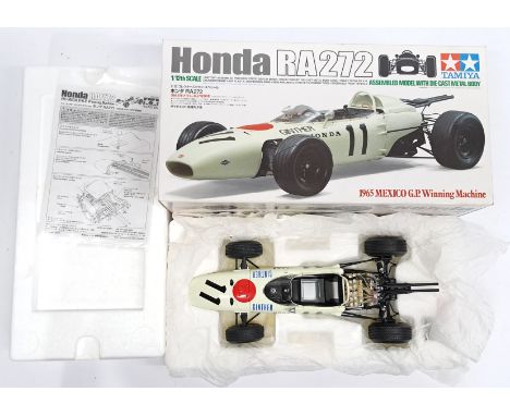 Tamiya Honda RA272, 1:12 scale, Factory Assembled Model Car, boxed.&nbsp; Although&nbsp;unchecked for completeness condition 