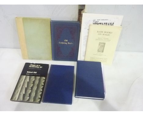 HALL TREVOR H.  Old Conjuring Books, A Bibliographical & Historical Study. Signed ltd. ed. 462/1000. Illus. Orig. dec. cloth.