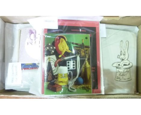 Magic & Conjuring.  A carton of convention programmes, programmes, ephemera etc. incl. items re. Sorcar.