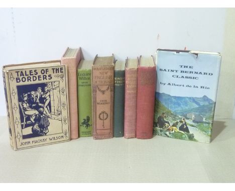 CLAPHAM RICHARD.  Foxhunting on the Lakeland Fells. Tipped in plates. Orig. red cloth. Pres. copy from Wilfred Lawson (of Bra