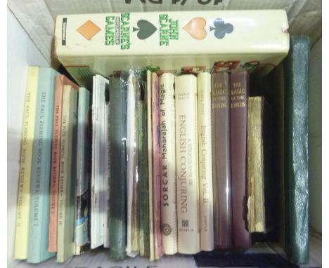 Magic & Conjuring.  24 various books & softback publications.