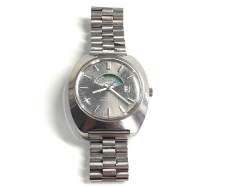 Gents Vintage certina biostar electronic wristwatch ticks when shaken but stops no warranty given 