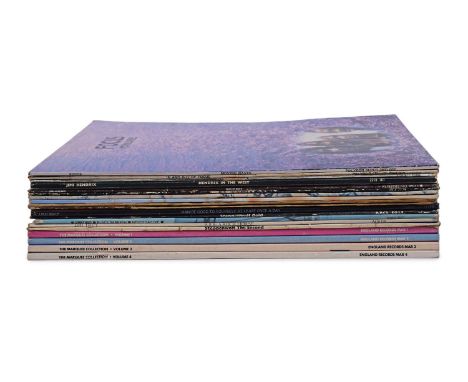 Vinyl LP records – Classic Rock, featuring artists: Focus, Jimi Hendrix, Black Sabbath, Alice Cooper, Man, Steppenwolf, The M