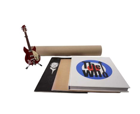 A collectors' bundle of memorabilia and ephemera relating to The Who, to include: The Official History book; From The Bush To