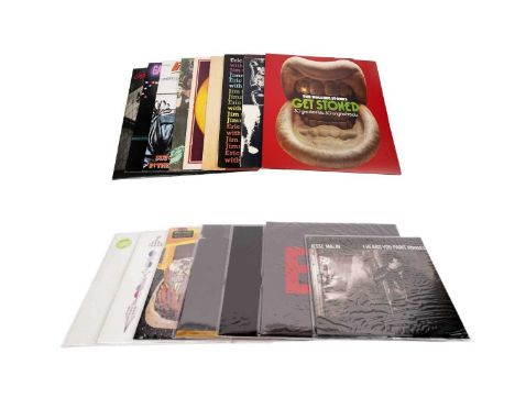 Vinyl LP records - Rock, featuring artists: The Rolling Stones, Eric Clapton, Graham Parker, Blackfoot Sue, Jesse Malin, The 
