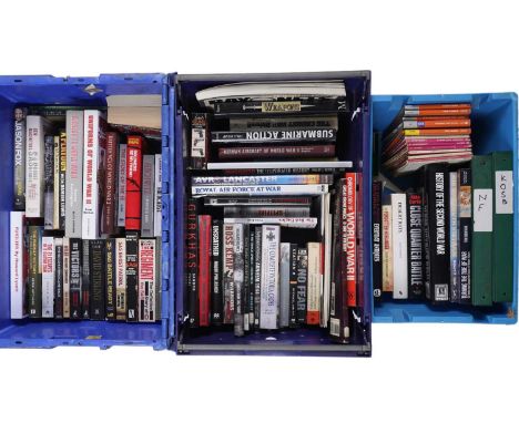 A selection of hardback and other books, primarily relating to history, titles including: The Complete Victoria Cross, by Kev