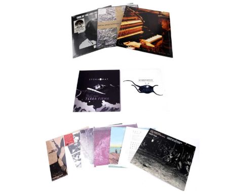 Seven records related to Jazz and experimental artist David Toop: Suttle Sculpture (sealed); Wounds (sealed); Apparition Pain
