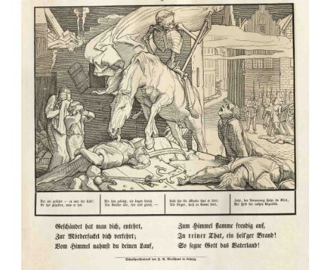 Alfred Rethel (1816-1859), ''Ein Todtentanz aus dem Jahre 1848. Erfunden und gezeichnet von Alfred Rethel. Mit erklärendem Te