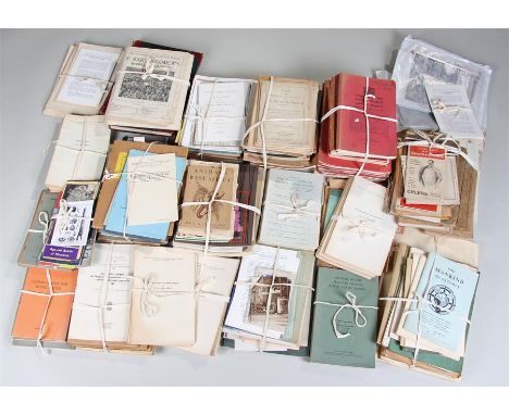 An extensive collection of papers and booklets from the Collings family, to include reference material from Africa, Singapore