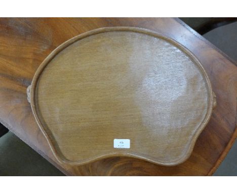 A Robert 'Mouseman' Thompson oak tray