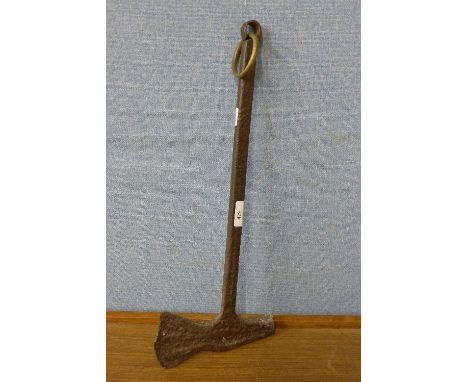 A 19th Century Cornish tin miners axe