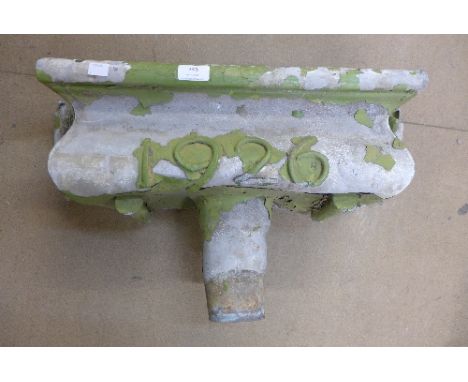 A lead drain hopper dated 1926
