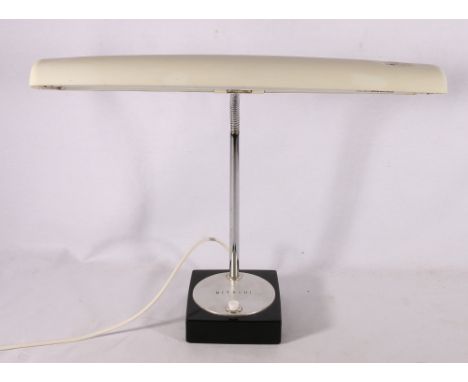 Mid 20th century Hitachi lamp, 49cm wide 