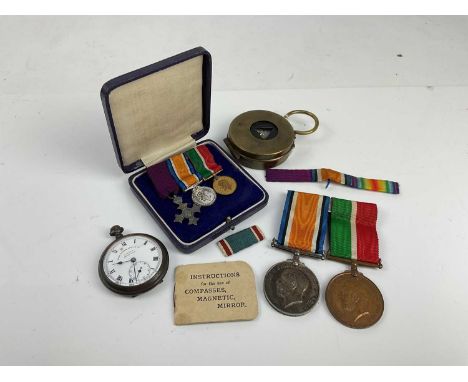 First World War pair comprising Mercantile Marine War medal, War medal named to Percy T. A. Yeates, together with a First Wor