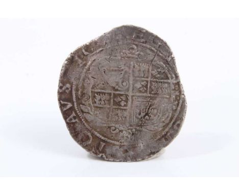 G.B. - Mixed Charles I silver hammered coins to include Half Crown Group IV M/M Star 1640-41 GF, Shillings M/M Portcullis 163