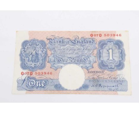 G.B. - Mixed banknotes to include brown multicoloured £10 cashier J.B. Page prefix B74 UNC, blue £5's Cashier L.K. O'Brien, B