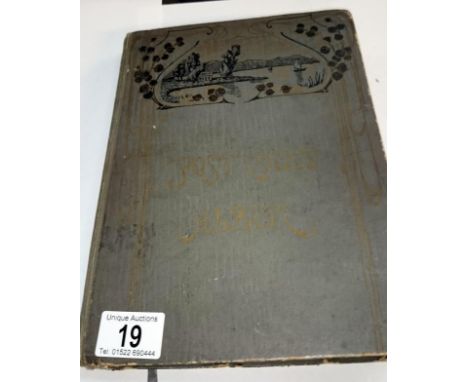 A postcard album with 90 WW1 postcards 'song series'