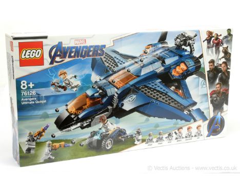 Lego 76126 Avengers Ultimate Quinjet- Marvel within Excellent Plus sealed packaging (light crease to top edge).