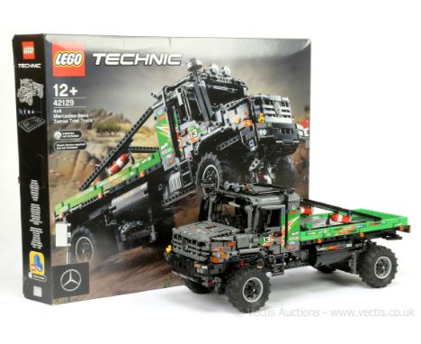 Lego Technic 42129, Mercedes Benz Zetros Trial Truck- Smart Phone Control- built model generally Excellent - vendor states co