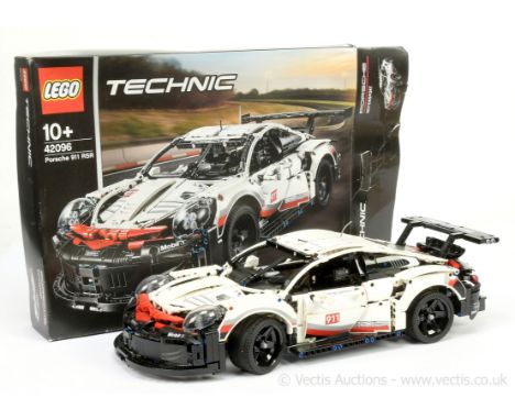 Lego Technic 42096, Porsche 911 RSR - Built model generally Excellent - vendor states complete but not checked by Vectis, Com