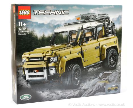 Lego Technic 42110 Land Rover Defender, within Near Mint sealed packaging.