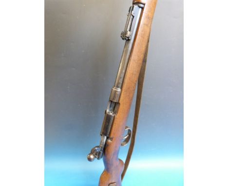 An Erma .22 single shot bolt action rifle serial number 8420.  PLEASE NOTE THAT A VALID RELEVANT FIREARMS/SHOTGUN CERTIFICATE