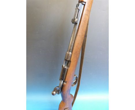 An Erma .22 single shot bolt action rifle serial number 8420.  PLEASE NOTE THAT A VALID RELEVANT FIREARMS/SHOTGUN CERTIFICATE