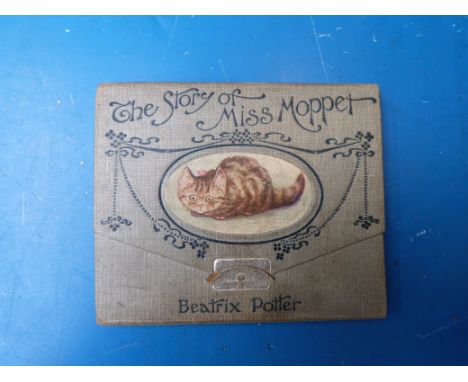 First edition Beatrix Potter "The Story of Miss Moppet", Frederick Warne & Co
